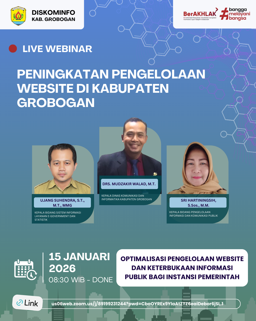 Optimalisasi Pengelolaan Website dan Keterbukaan Informasi Publik Bagi Instansi Pemerintah