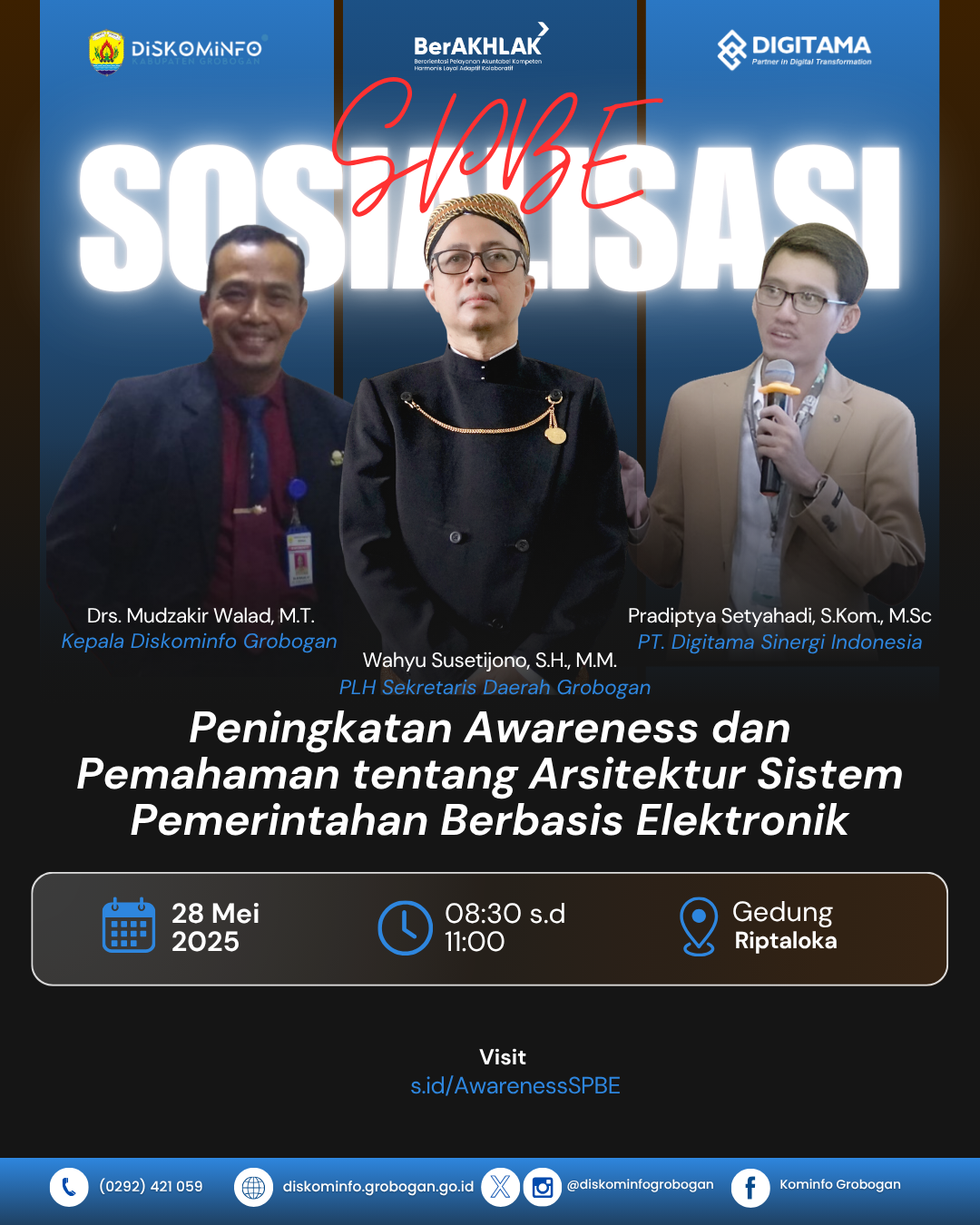 Peningkatan Awareness dan Pemahaman tentang Arsitektur Sistem Pemerintahan Berbasis Elektronik