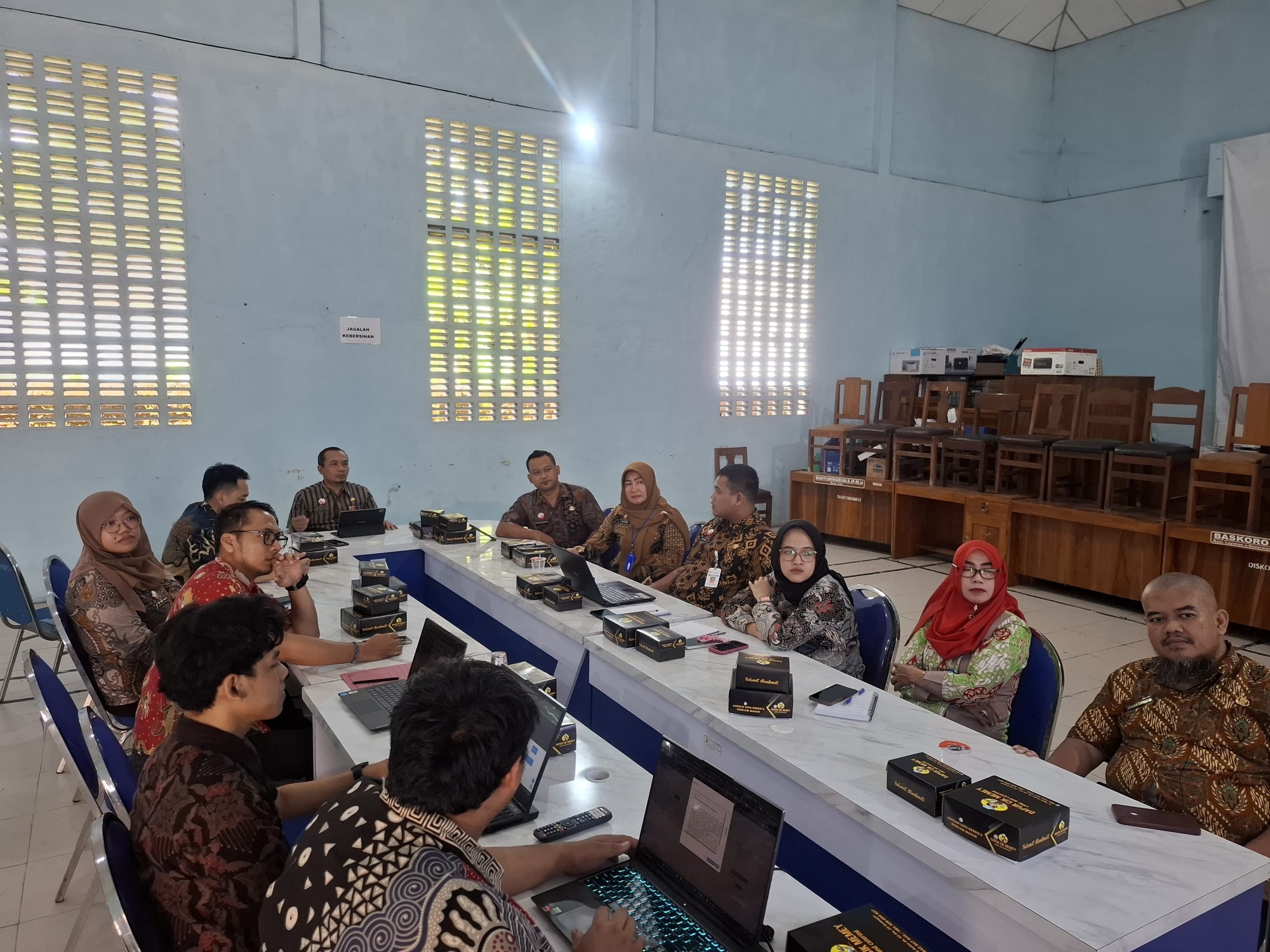 Rapat Pembahasan Pembaruan Laman Utama Grobogan, Dorong Transparansi Informasi Publik