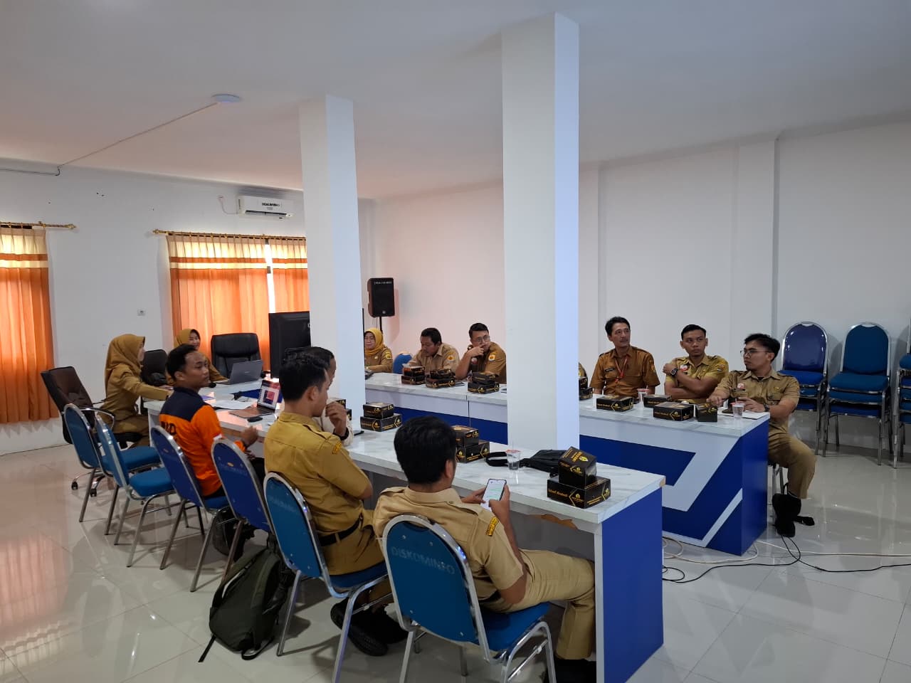 Diskominfo Grobogan Gelar Rapat Persiapan Monitoring dan Evaluasi Keterbukaan Informasi Publik