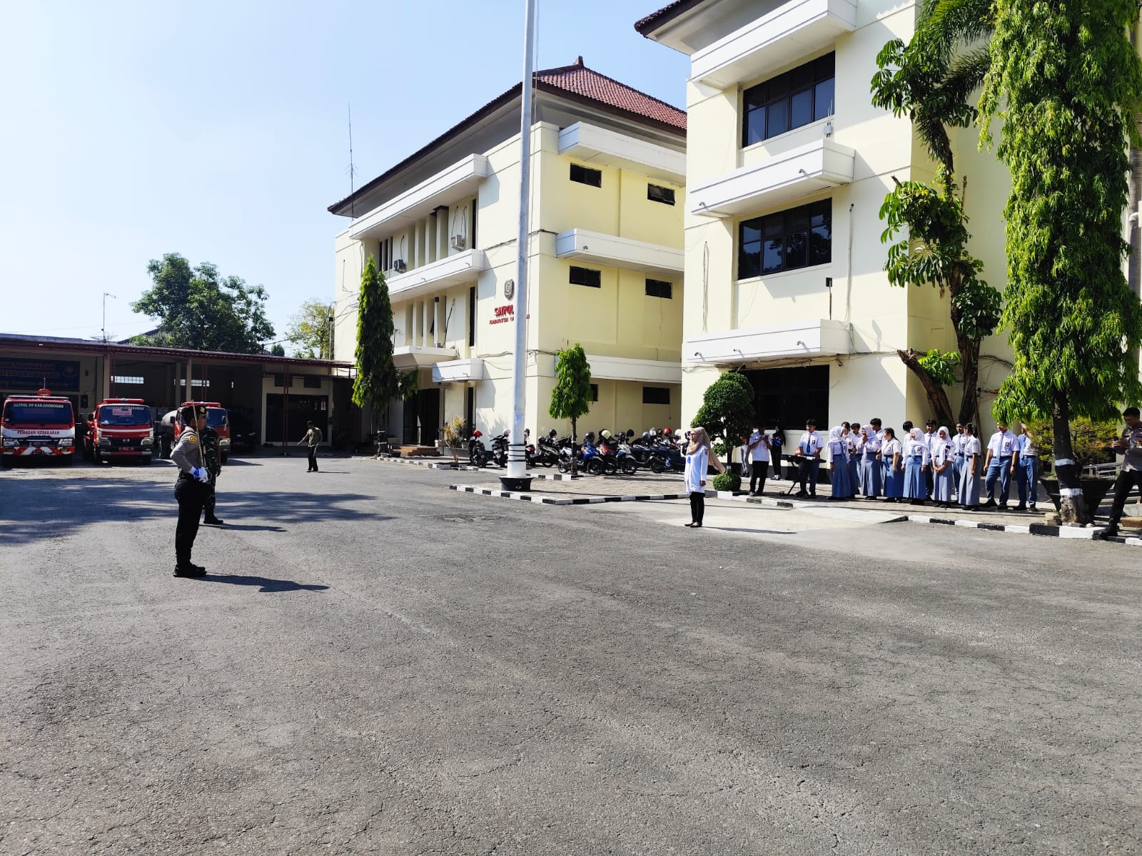 Gladi Kotor Persiapan Pelaksanaan Upacara Hari Kebangkitan Nasional ke-118 Tahun 2026 di Halaman Setda Kabupaten Grobogan