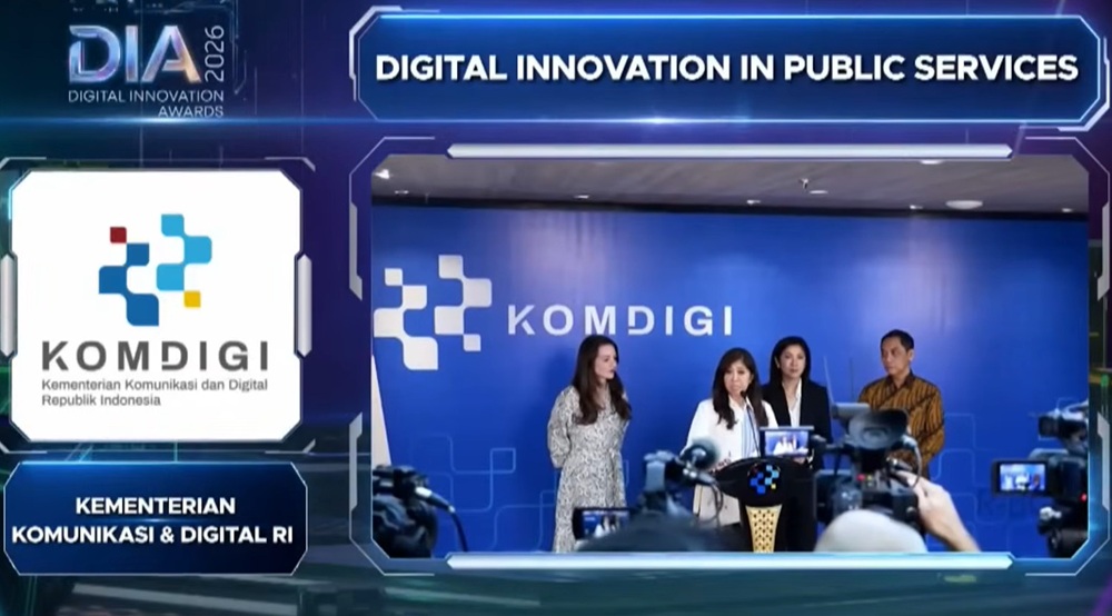 Menkomdigi Raih Penghargaan Public Services di Digital Innovation Awards 2026