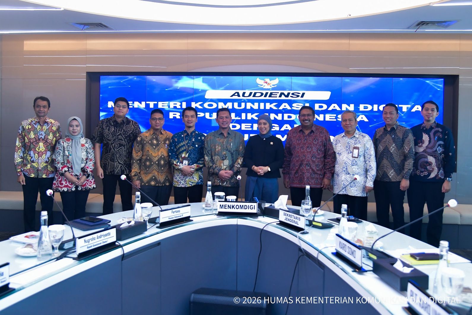 Ombudsman Apresiasi Kualitas Pelayanan Publik Kemkomdigi, Menkomdigi Meutya Hafid Tegaskan Pemerataan Akses Digital hingga Wilayah 3T