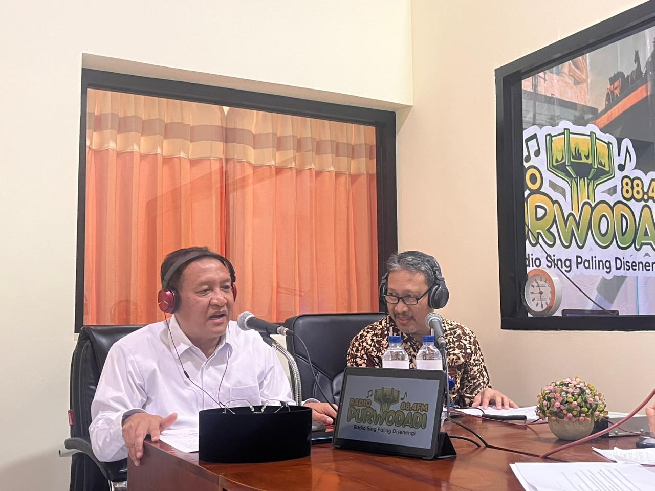 Wakil Bupati dan Dinas Pangan Grobogan Bahas Peran Pemkab Dalam Program MBG Melalui Dialog Interaktif Radio Purwodadi FM