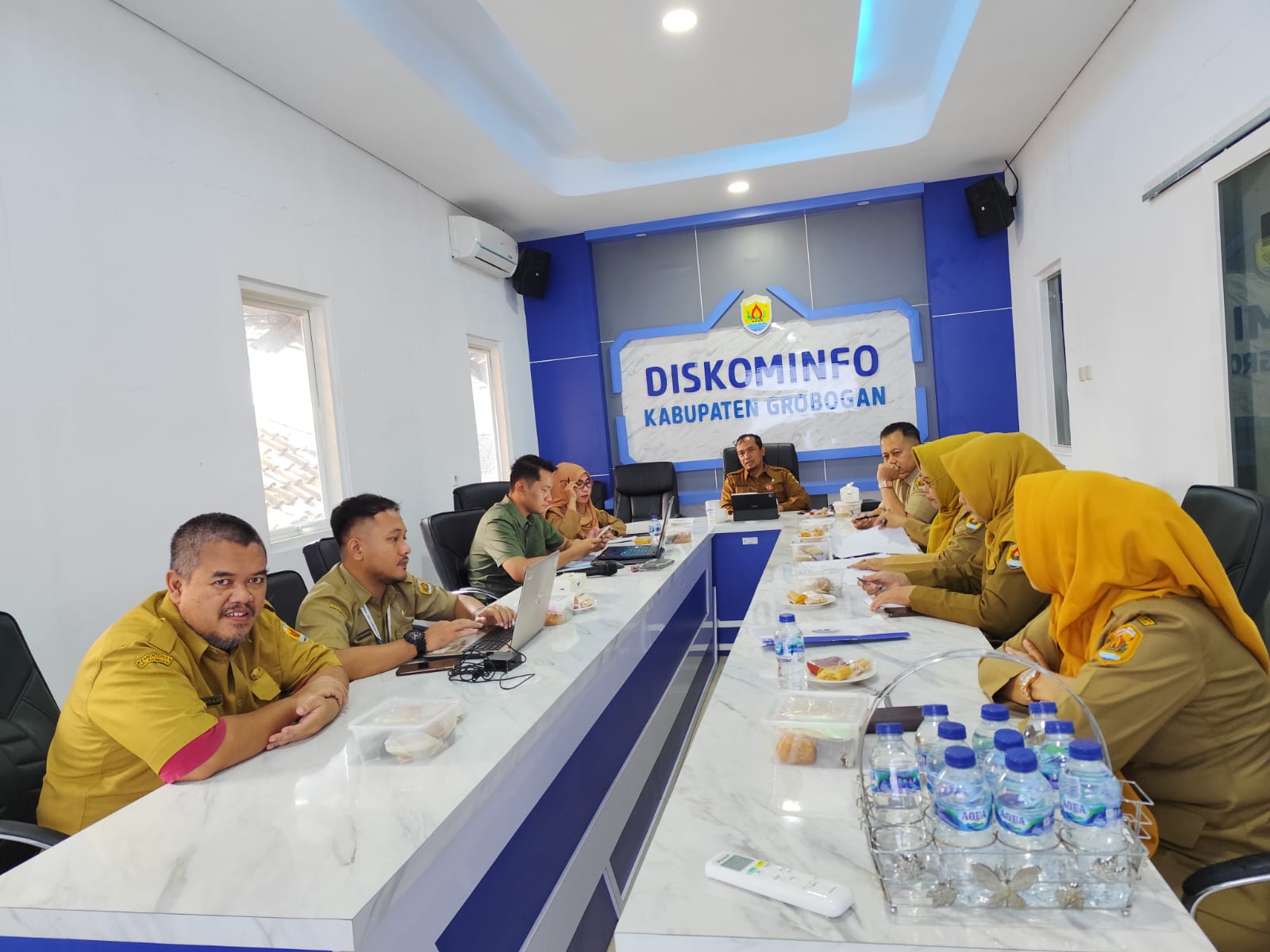 Rapat Koordinasi Bahas Pelaksanaan Rehab Gedung Diskominfo