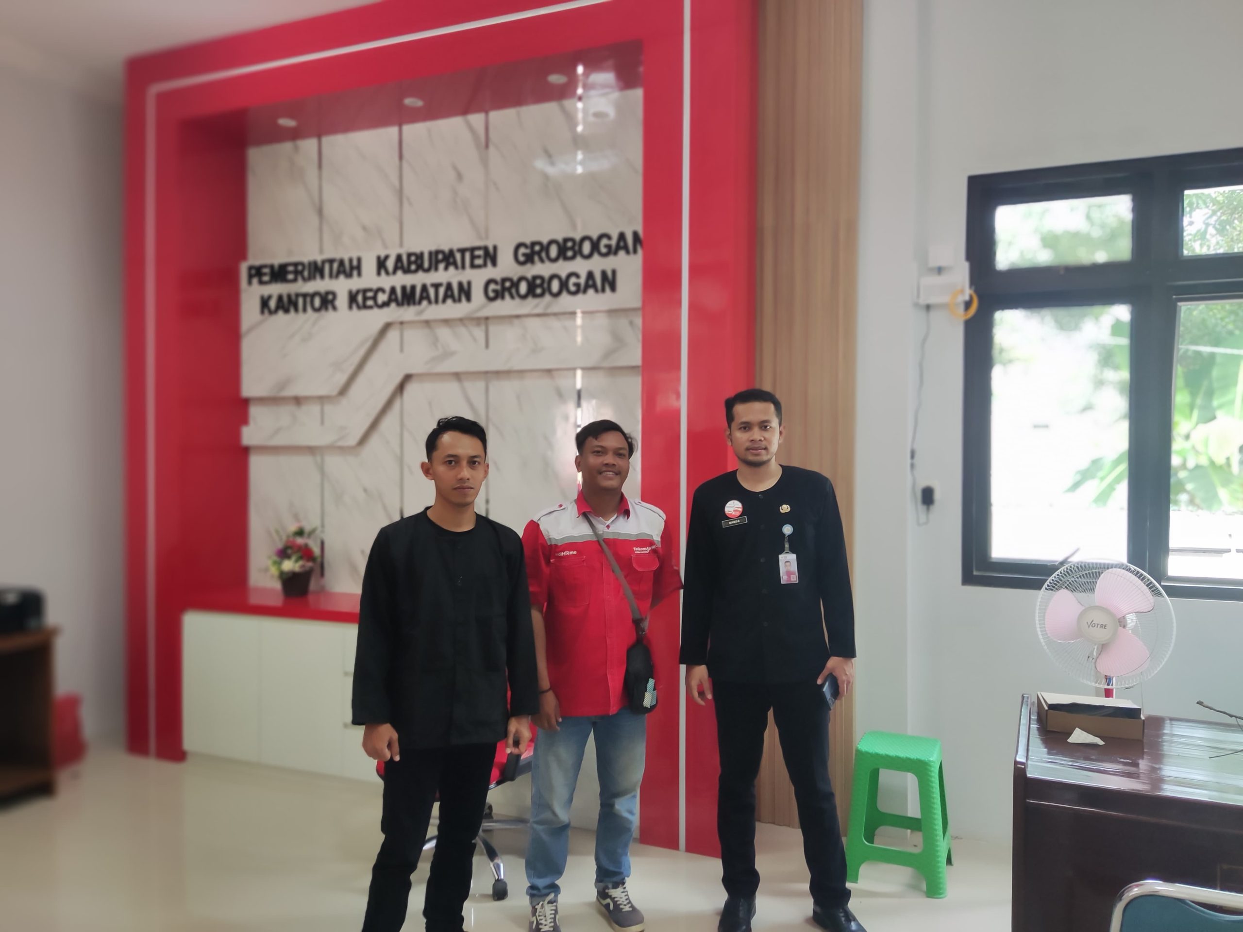 Diskominfo Kabupaten Grobogan Pindahkan Jaringan Internet ke Gedung Baru Kecamatan Grobogan