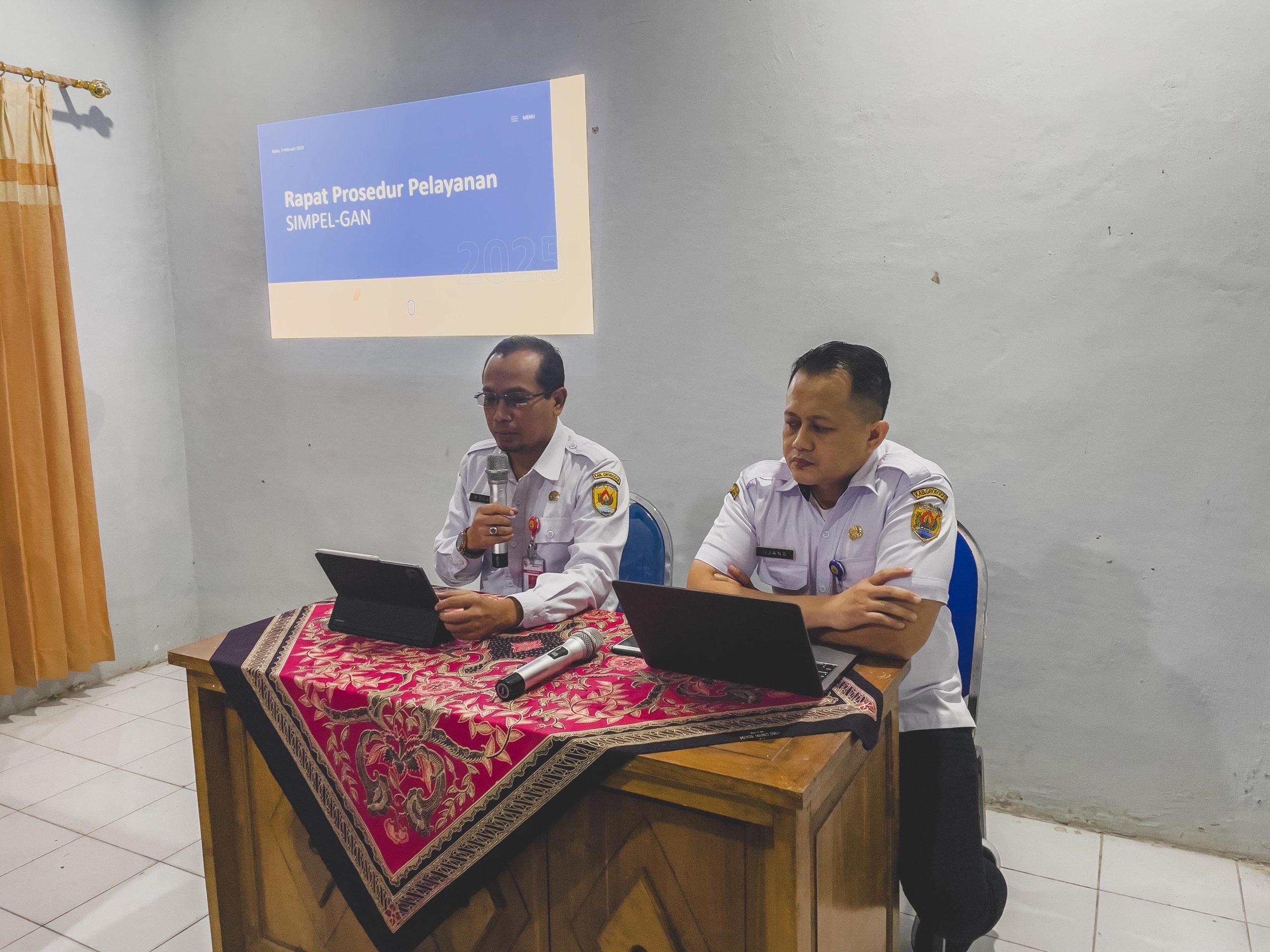 Diskominfo Grobogan Gelar Rapat Prosedur Pelayanan SIMPEL-GAN