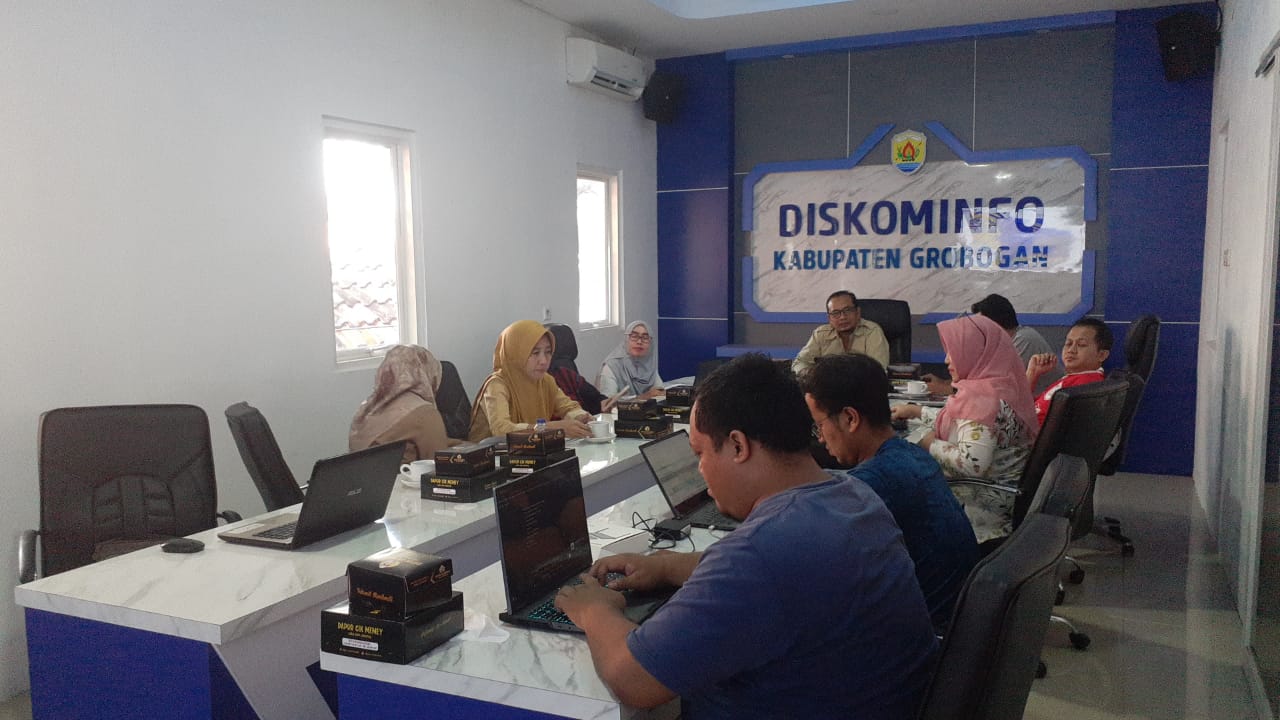Diskominfo Kabupaten Grobogan Sampaikan Kebijakan dan Pembagian Pagu Anggaran Tahun 2026
