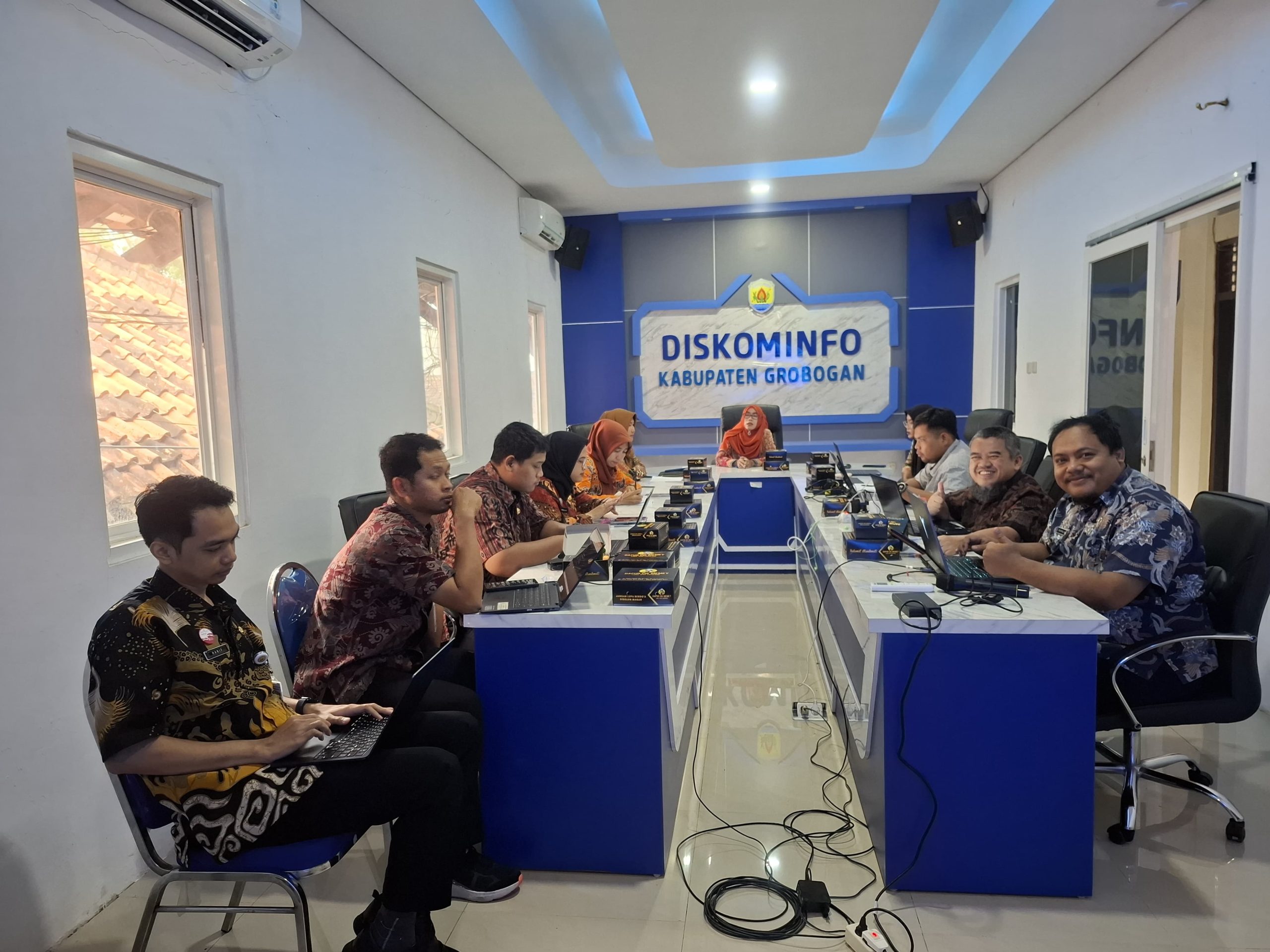 Diskominfo Grobogan Gelar Rapat Pembaruan Website dan Transparansi Informasi 2025