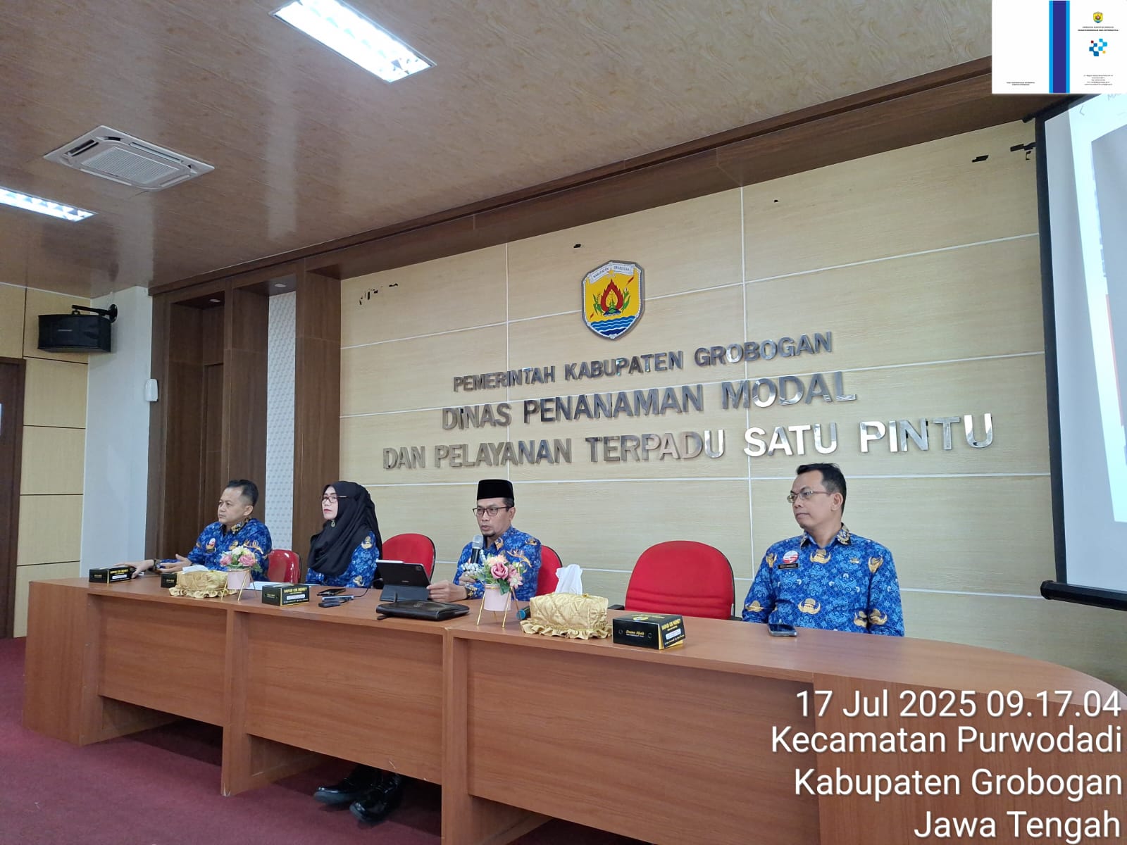 Diskominfo Grobogan Gelar Rapat Evaluasi Hasil Penilaian Kinerja Tahun 2025