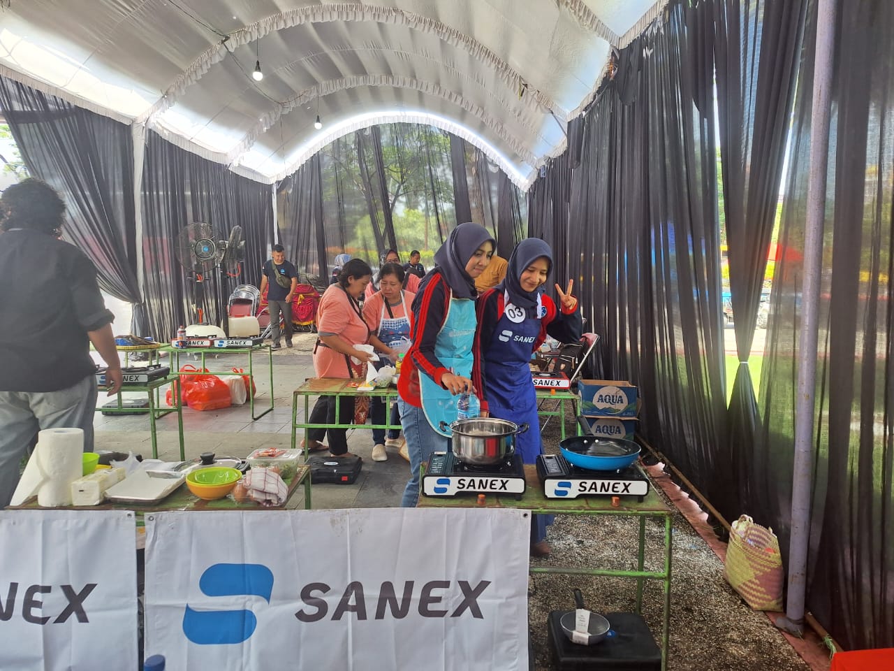Meriah! Lomba Memasak Nasi Pagar, Diskominfo Sabet Juara 3